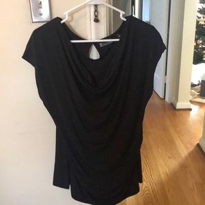 Black Scoop neck shirt